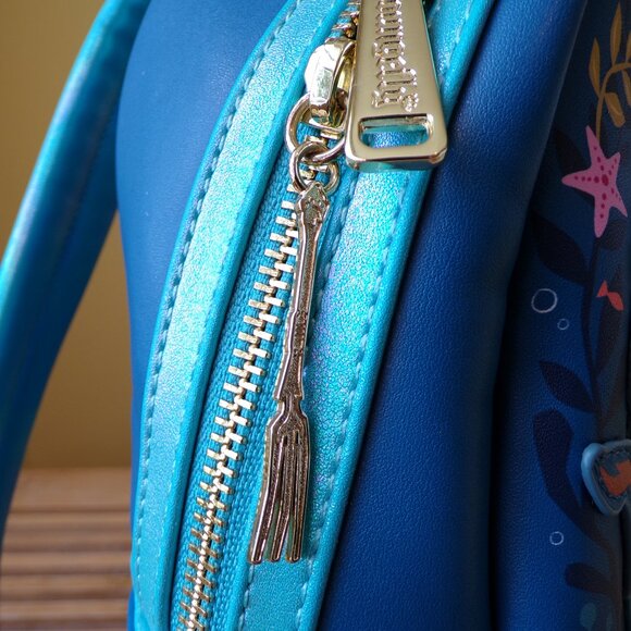 Loungefly Disney Little Mermaid Live Action Mini Backpack - Picture 7 of 12